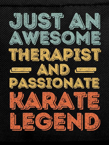Therapist Karate retro