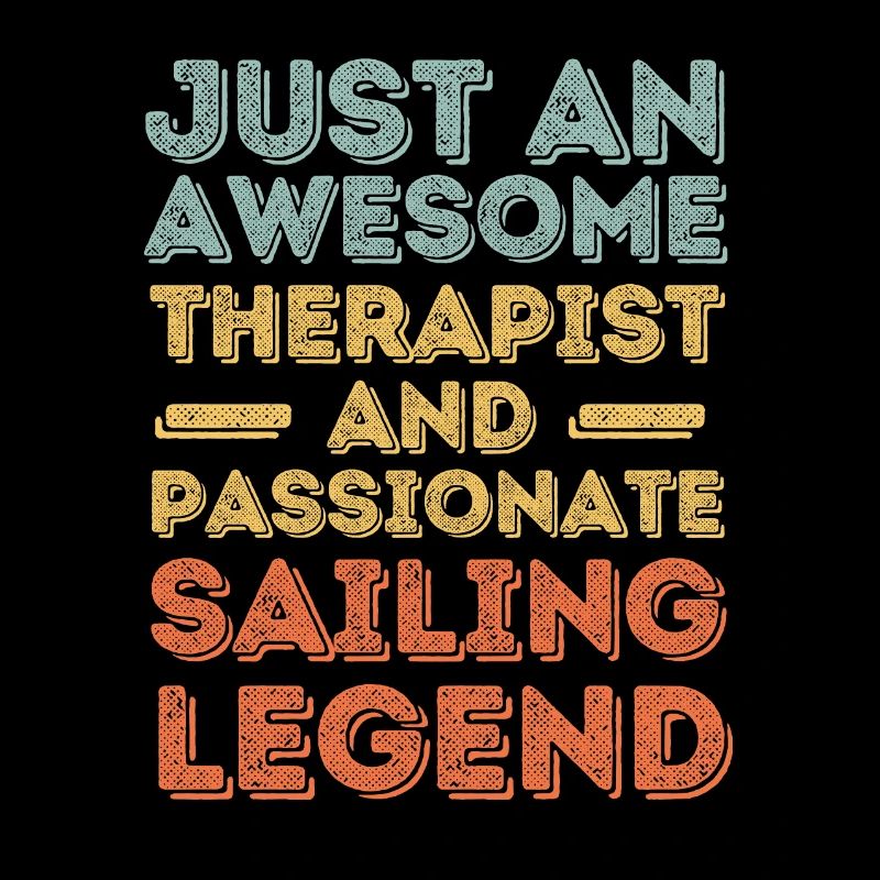 Therapist Sailing retro