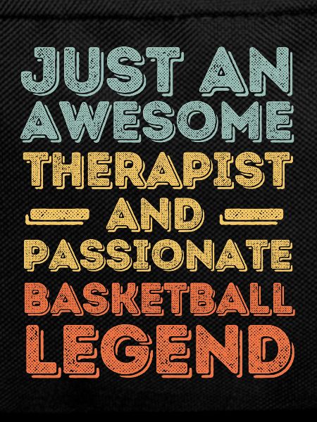 Therapist Basketball retro