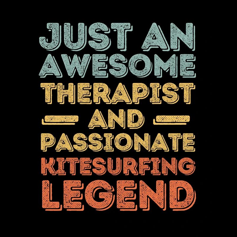 Therapist Kitesurfing retro