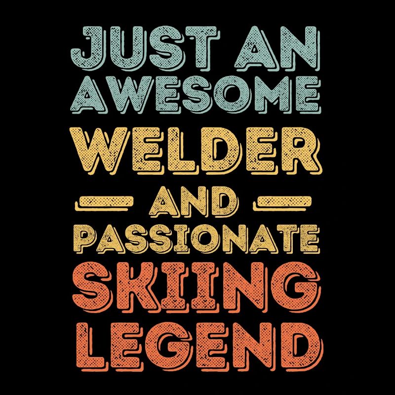 Welder Ski retro