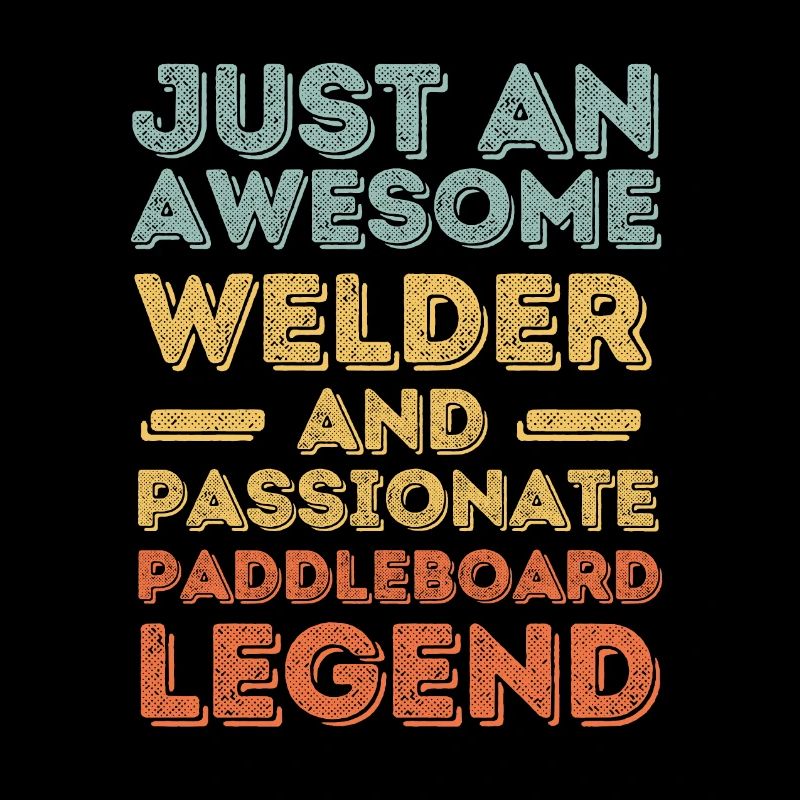 Welder Paddleboard retro