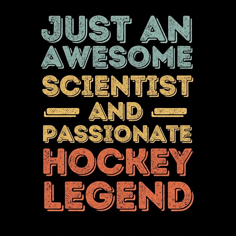 Scientist Hockey retro