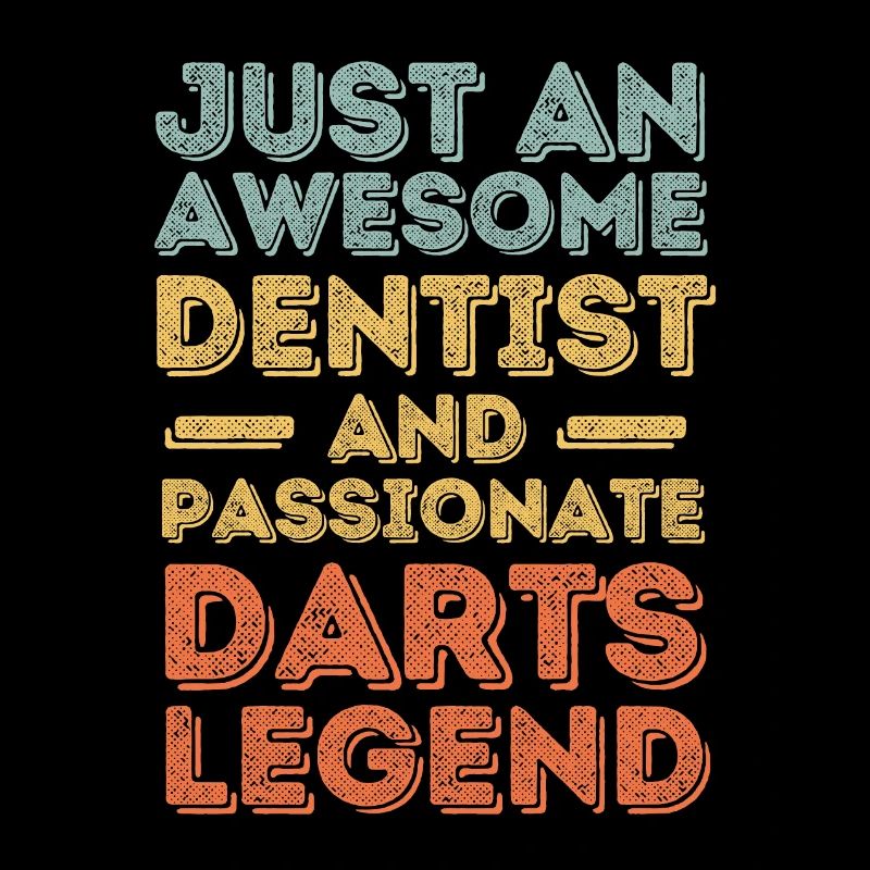 Dentiste Darts rétro