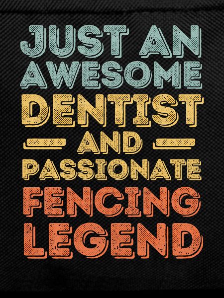 Dentist fencing retro