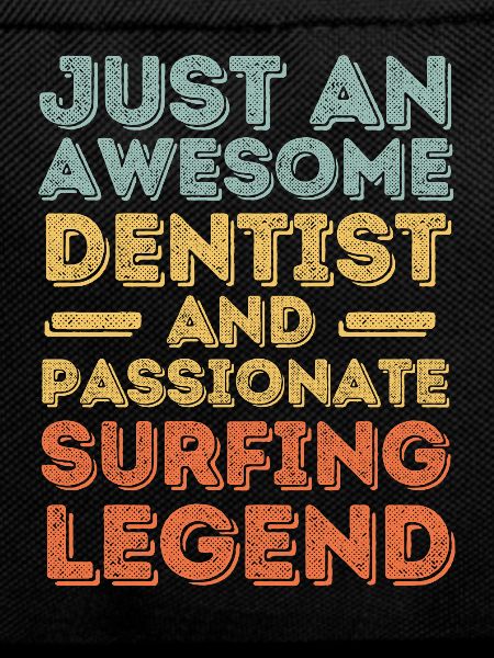 Dentist Surfing retro