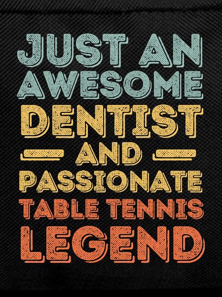 Dentist table tennis retro
