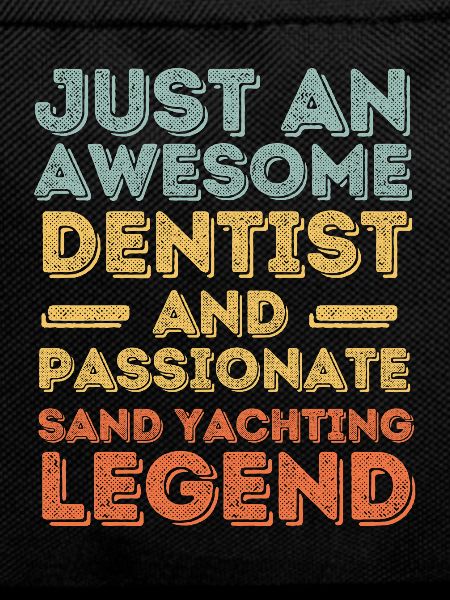 Dentist beach sailing retro