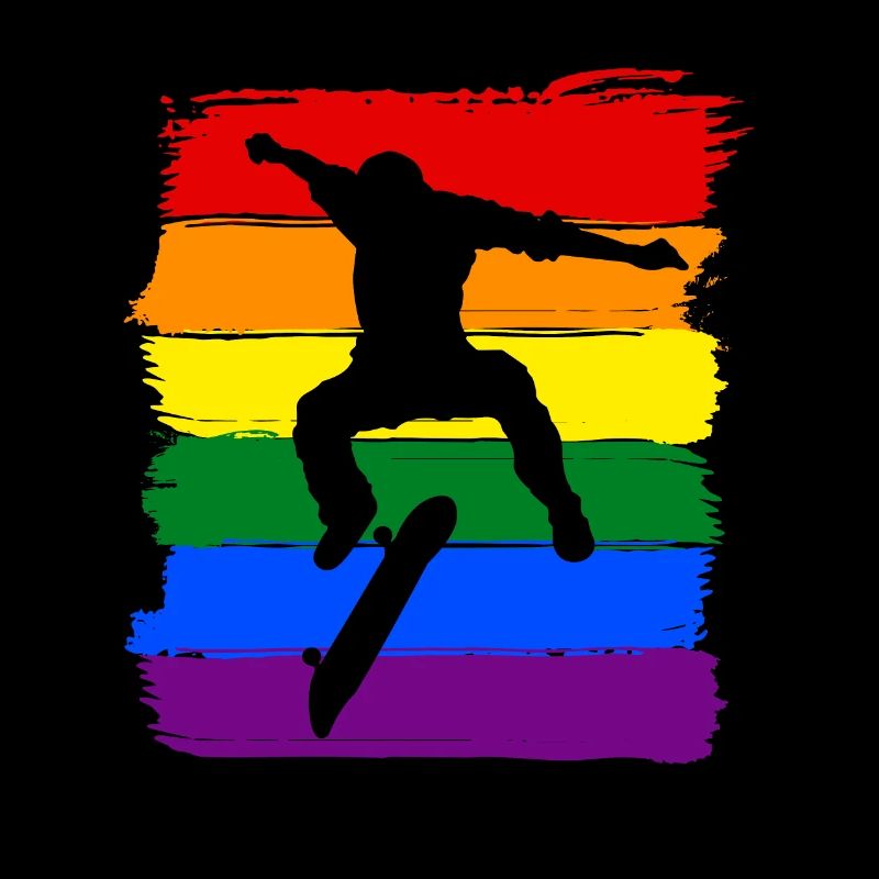 Skateboard LGBT Pride