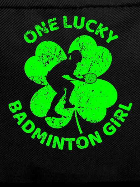 Badminton St. Patrick's day shamrock