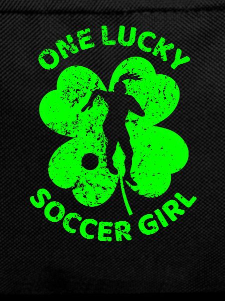 Soccer St. Patrick's day shamrock