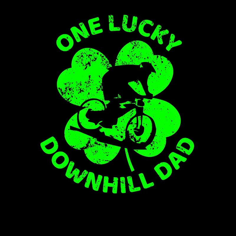 Trèfle de la Saint-Patrick à vélo