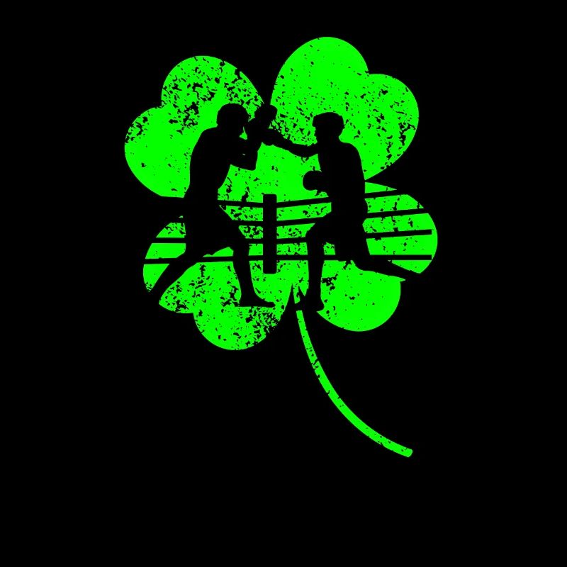 Boxen St. Patrick's Day Kleeblatt