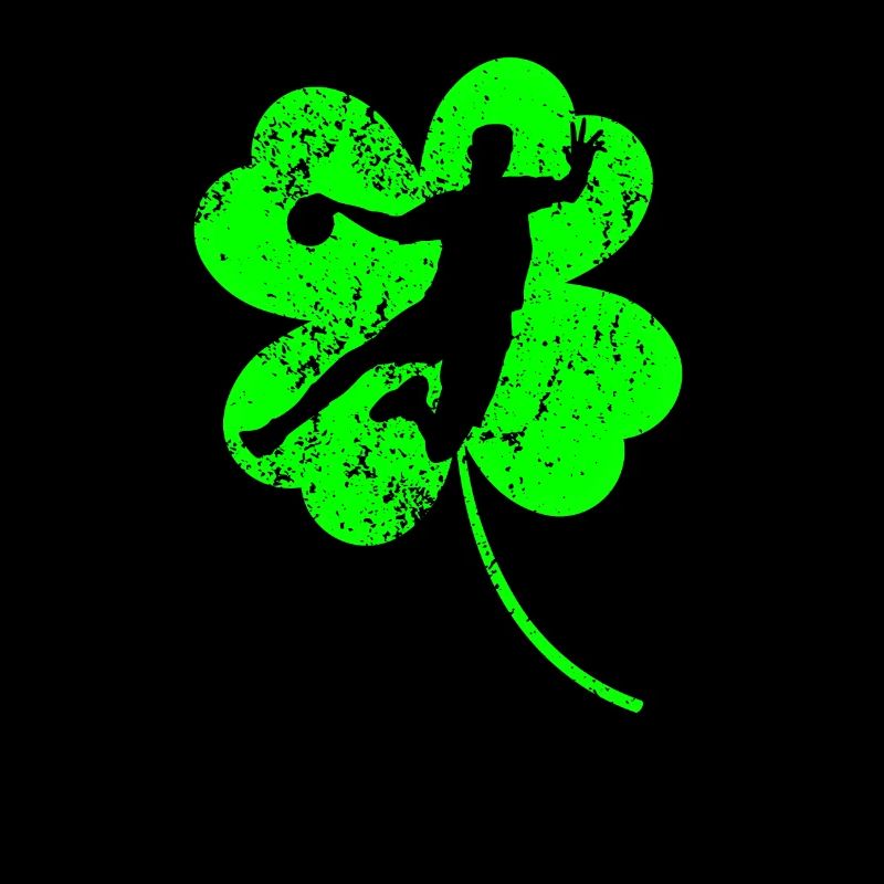 Handball St. Patrick's Day Kleeblatt