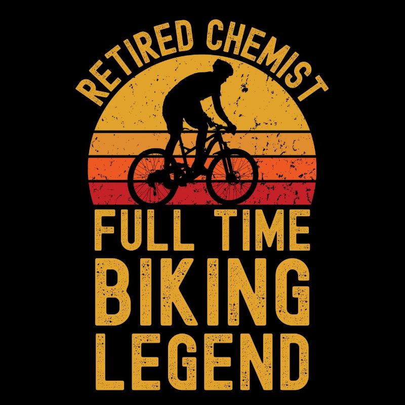 Retired chemist biking legend