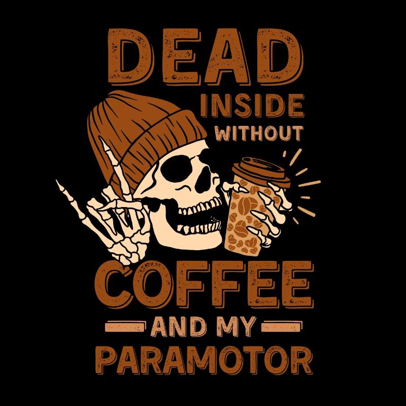 Kaffee Motorschirmfliegen Paramotoring