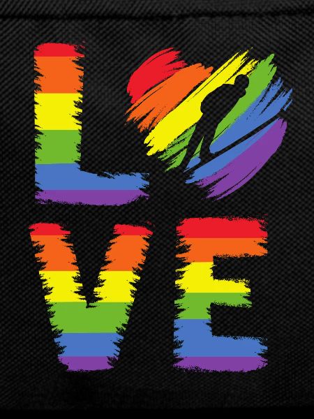 Ski-jumping LGBT Pride