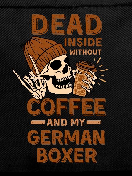 Coffee German-boxer lover