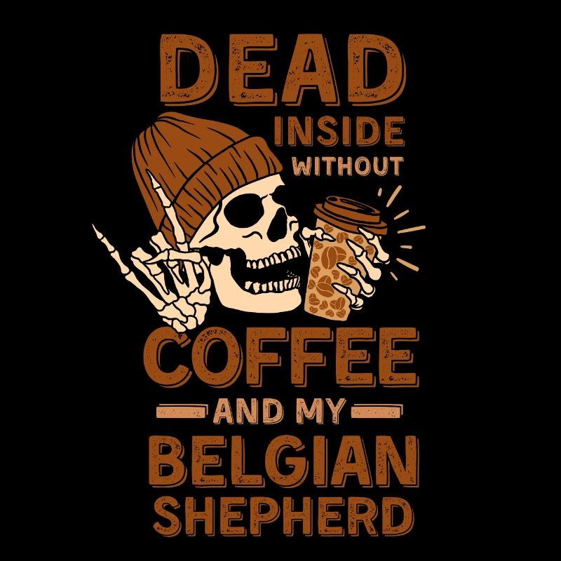 Coffee Belgian-shepherd lover