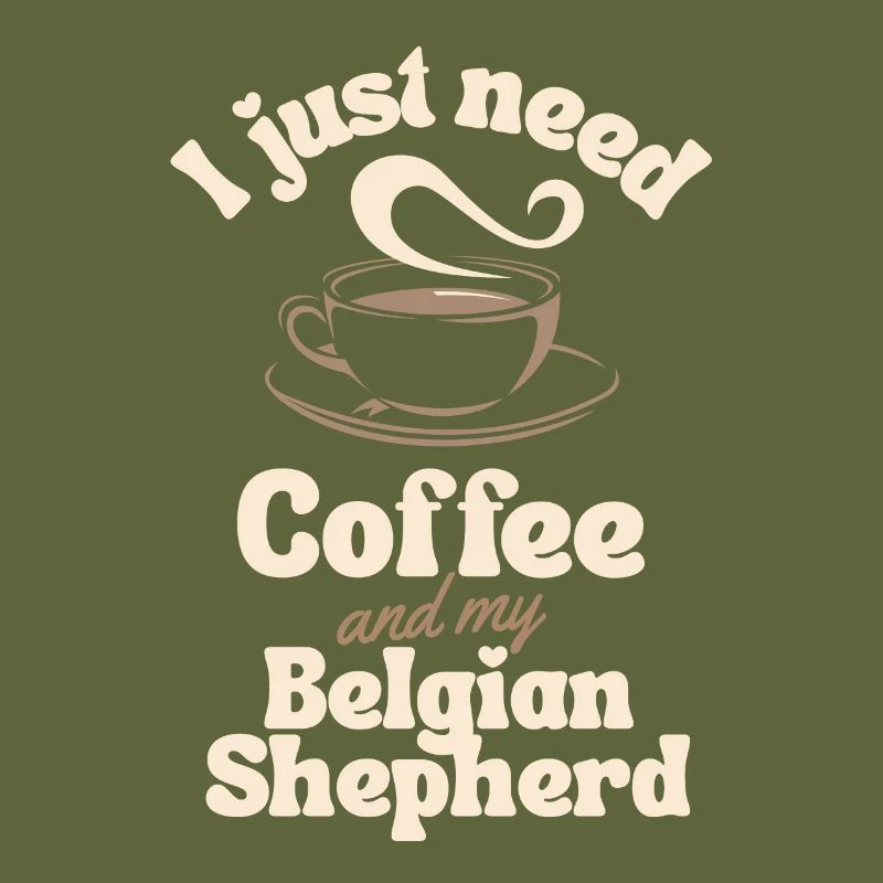 Coffee Belgian-shepherd lover