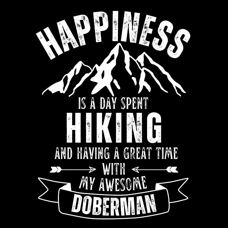 Wandern mit Dobermann