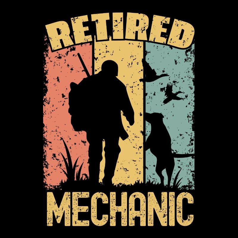 Jagd pensionierter Mechaniker