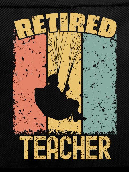 Paragliding retired teacher