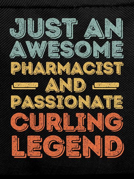 Pharmacist Curling legend retro