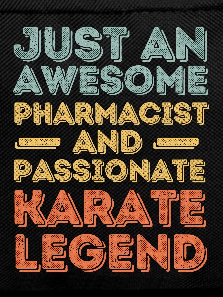 Pharmacist Karate legend retro