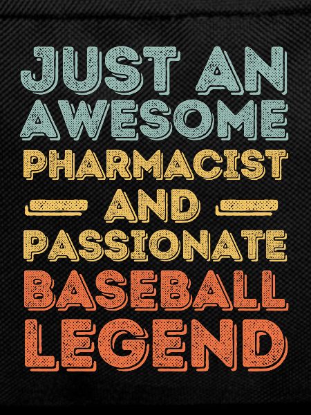Pharmacist Baseball legend retro