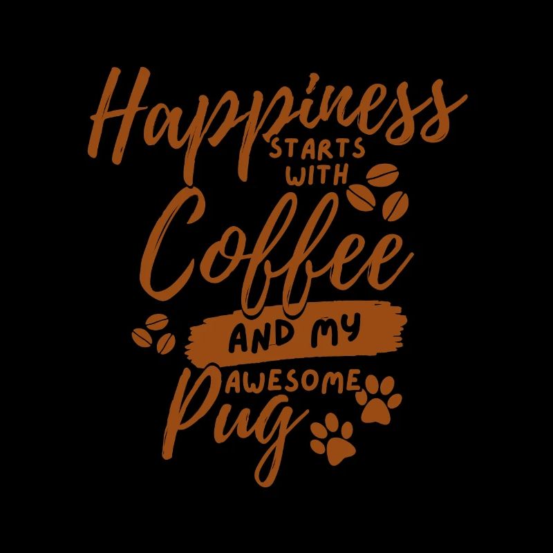 Kaffee-Mops-Liebhaber