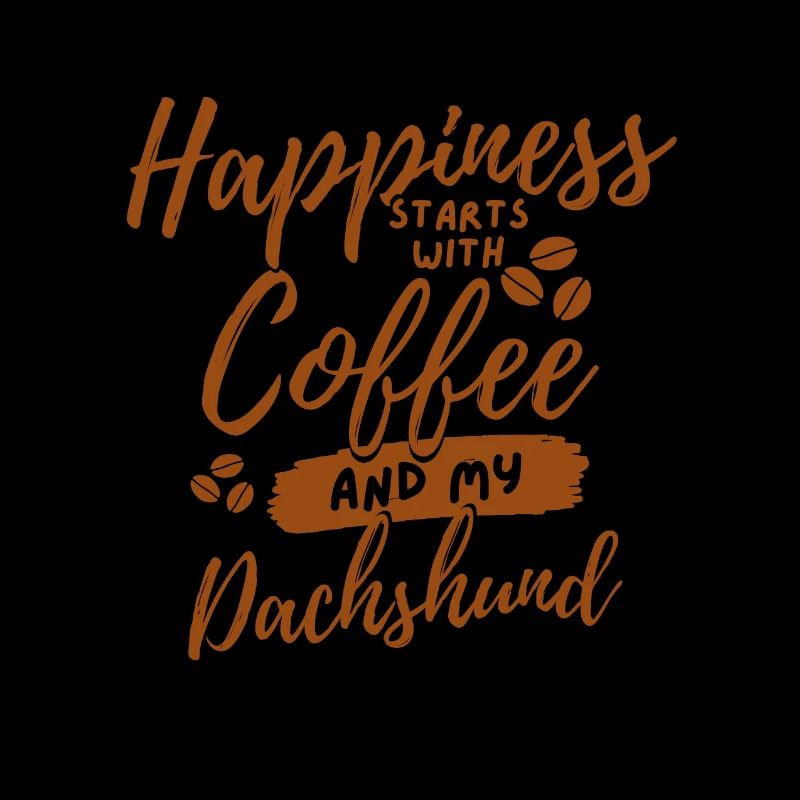 Amateur de café teckel