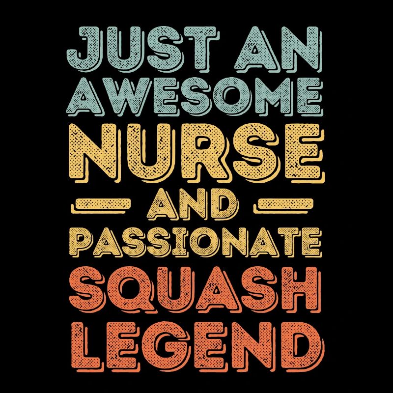 Krankenschwester Squash Legende retro