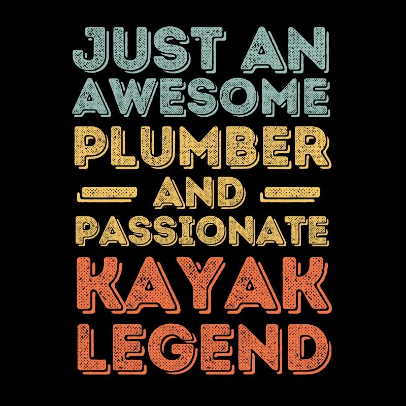 Klempner Kajak Legende Retro