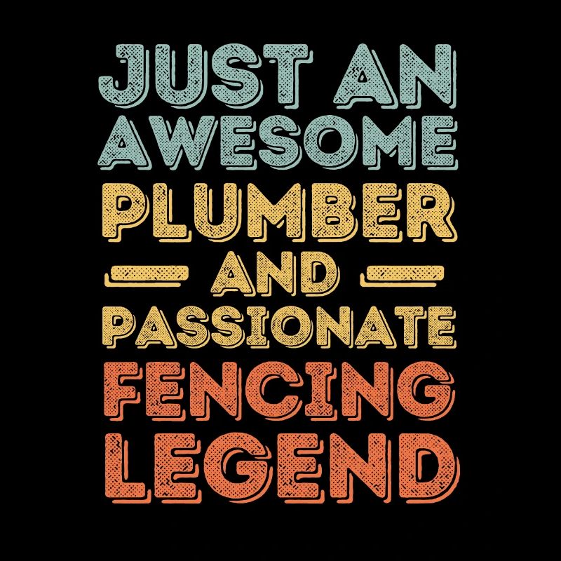 Plumber Fencing legend retro