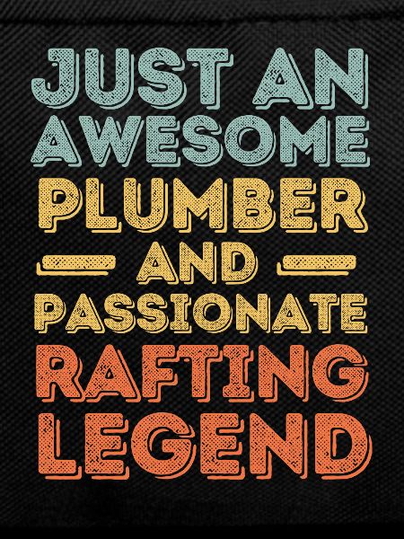 Plumber Rafting legend retro