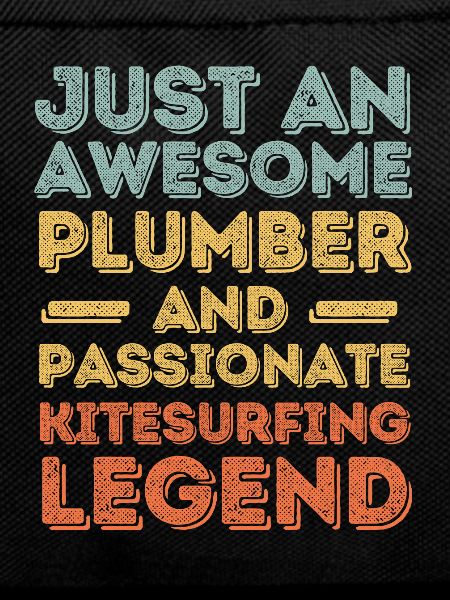 Plumber Kitesurfing legend retro