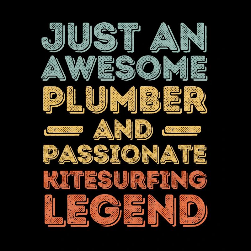 Klempner Kitesurf Legende Retro