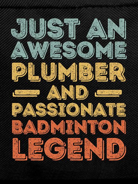 Plumber Badminton legend retro