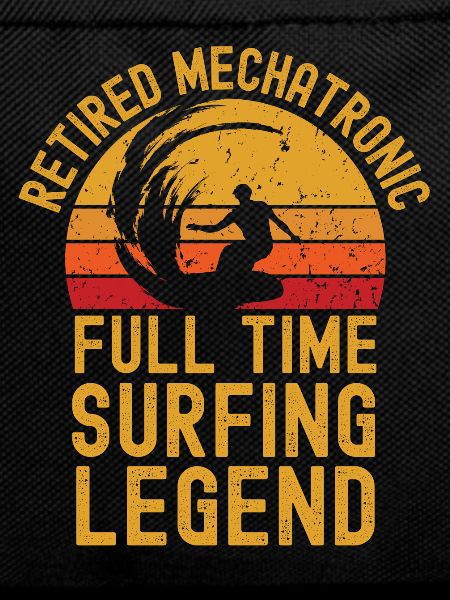 Retired mechatronic surfing legend