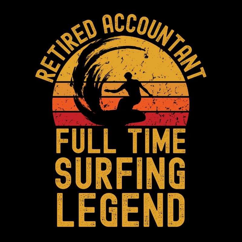 Retired accountant surfing legend