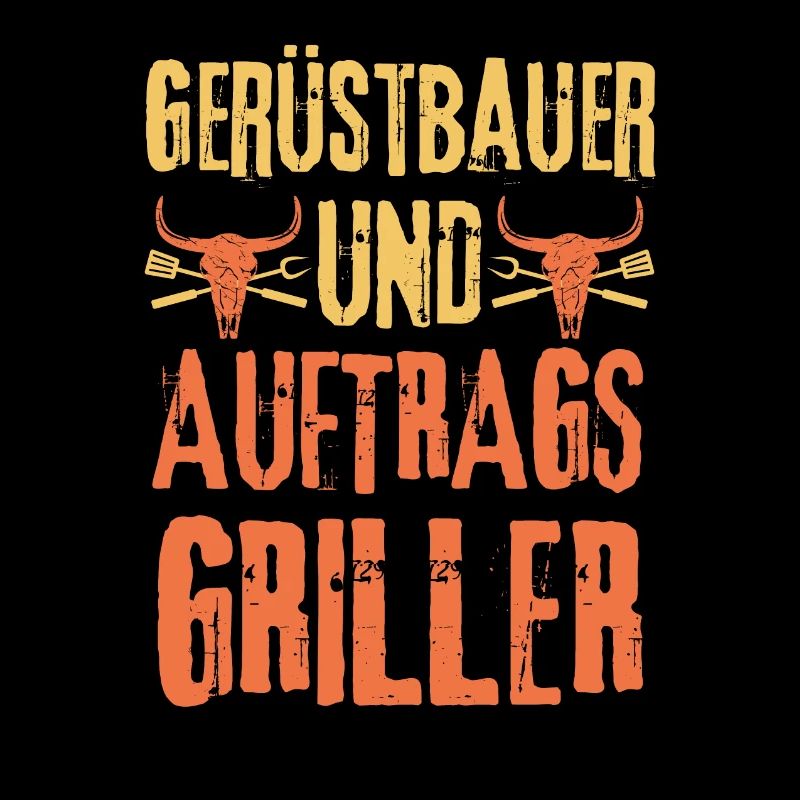 Gerüstbauer und Grillen