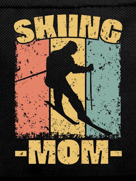 Skiing Mom