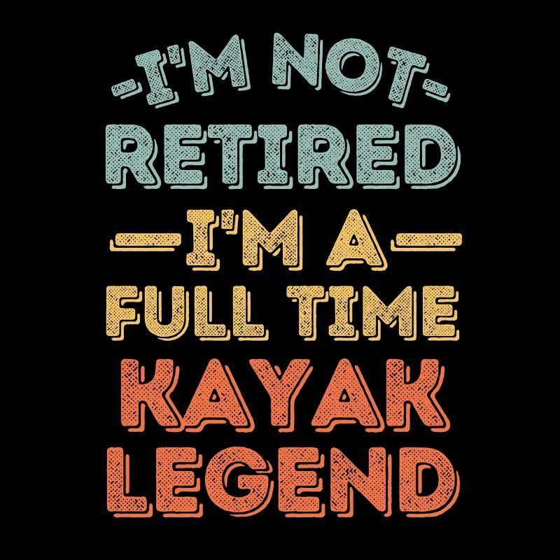 Retired and kayak legend