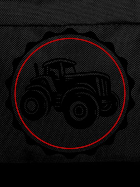 Tractor Farmer Silhouette