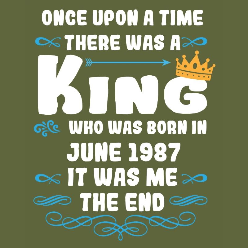 Es war einmal ein König. Juni 1987 Geburtstag