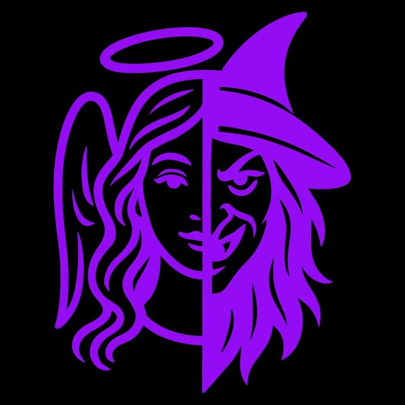 Angel Witch Duality Silhouette