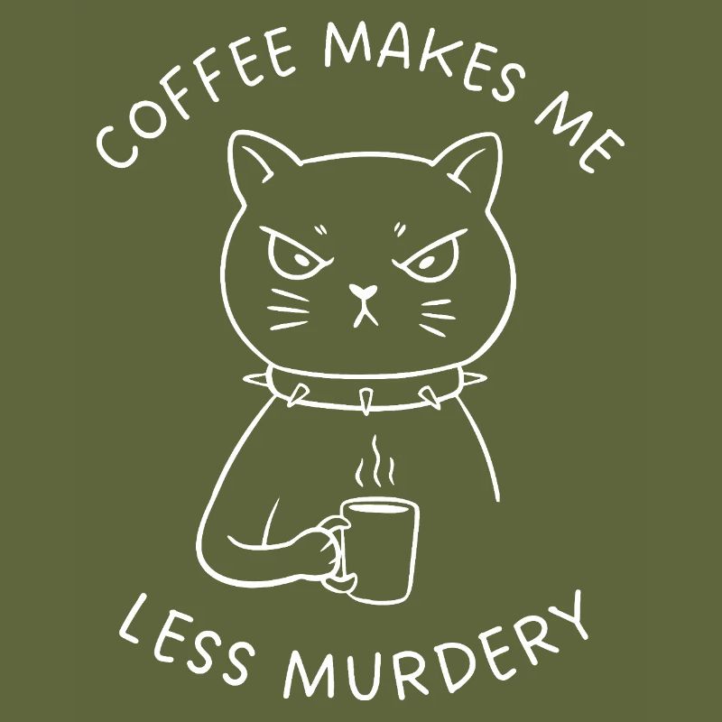Coffee Makes Me Less Murdery