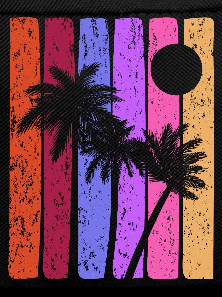 Tropical Sunset Stripes