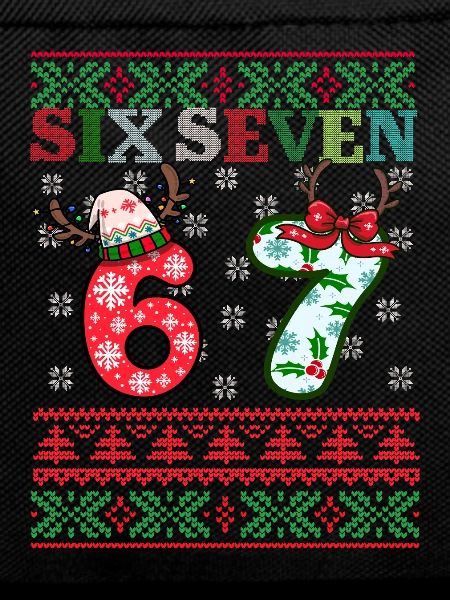 67 Christmas Funny Six Seven Meme